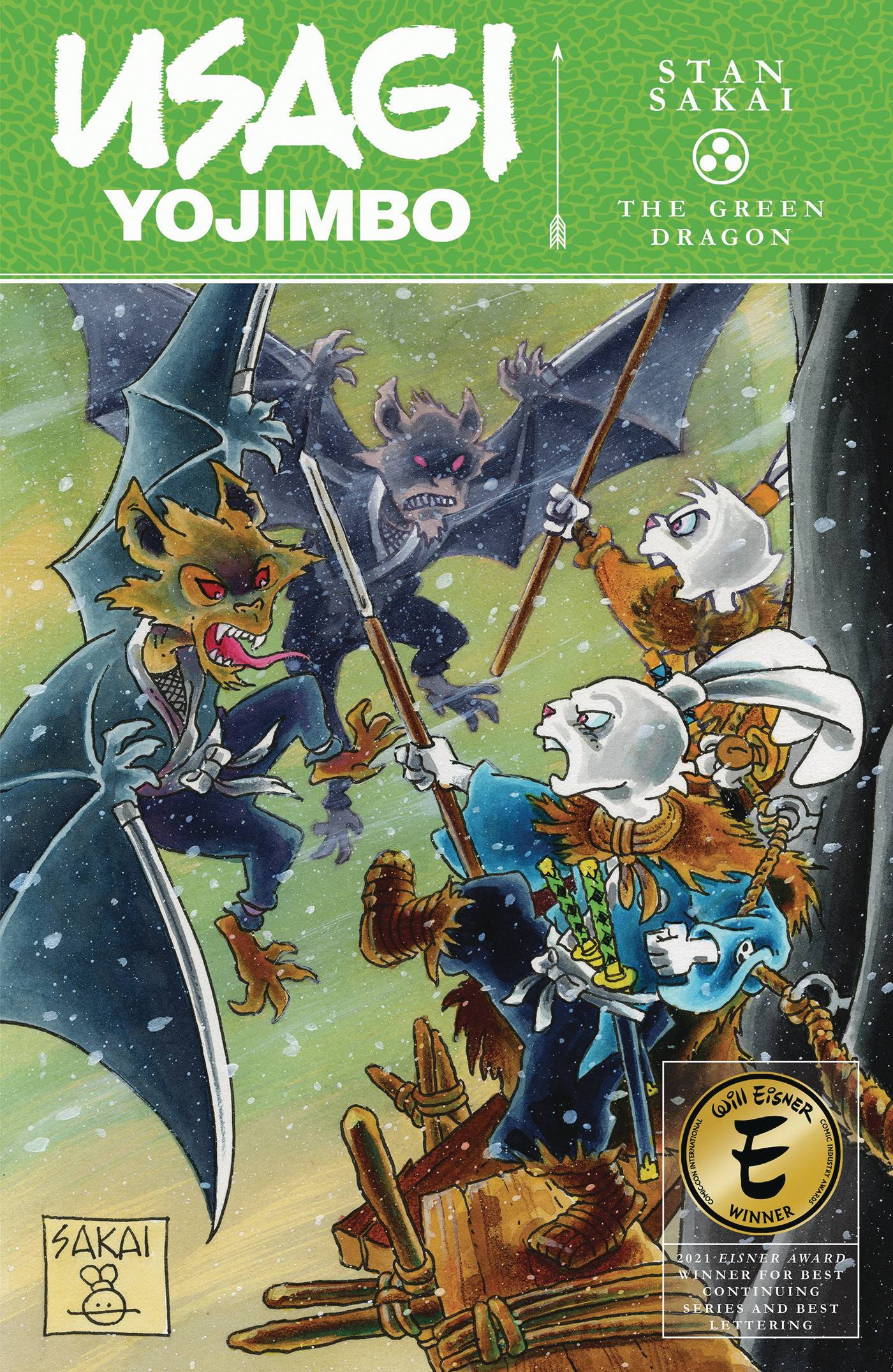 The One Stop Shop Comics & Games Usagi Yojimbo Tp Vol 05 Green Dragon (C: 0-0-1) (2/22/2023) IDW PUBLISHING