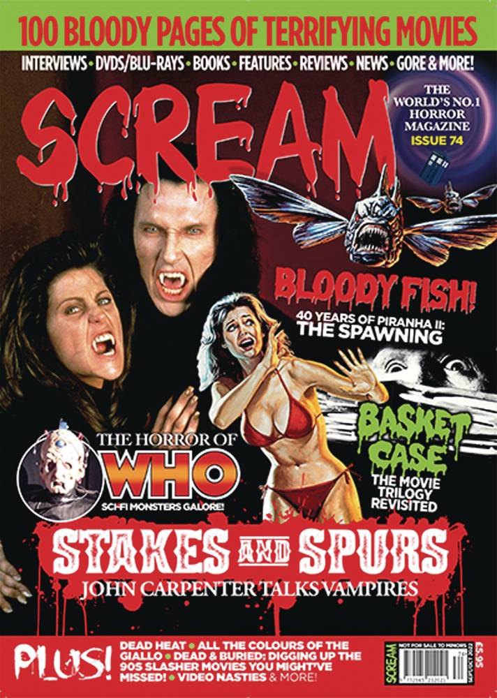 The One Stop Shop Comics & Games Scream Magazine #76 (Mr) (C: 0-1-2) (4/5/2023) SCREAM HORROR MAGAZINE