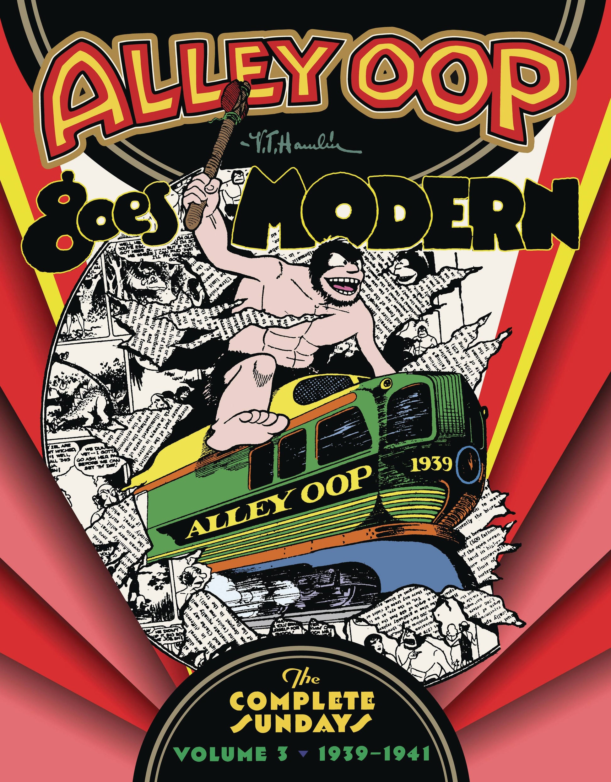 The One Stop Shop Comics & Games Alley Oop Complete Sunday Hc Vol 03 Alley Goes Modern (12/21/2022) MANUSCRIPT PRESS