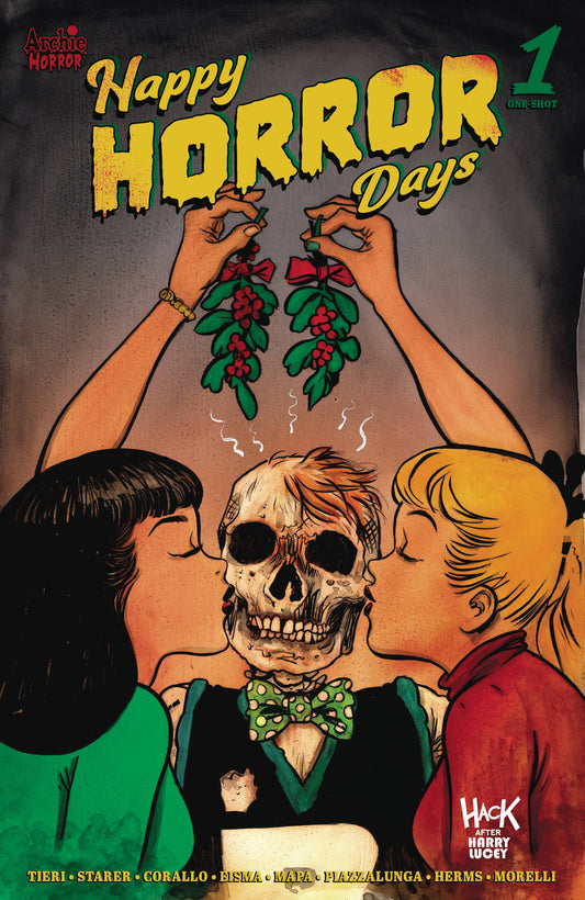 The One Stop Shop Comics & Games Happy Horrordays One Shot Cvr B Hack (12/14/2022) ARCHIE COMIC PUBLICATIONS