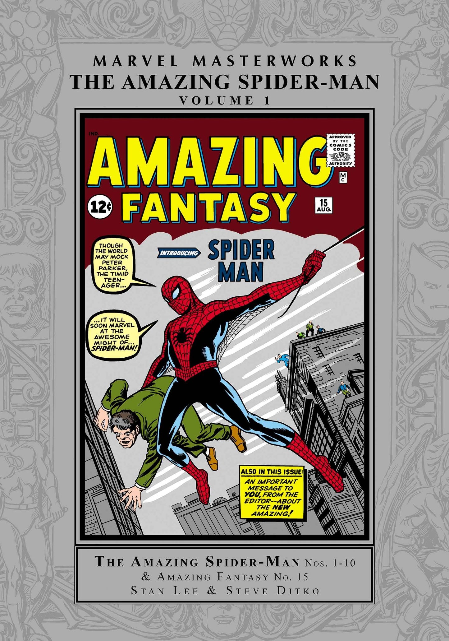 The One Stop Shop Comics & Games Mmw Amazing Spider-Man Hc Vol 01 (Remasterworks) (5/10/2023) MARVEL PRH