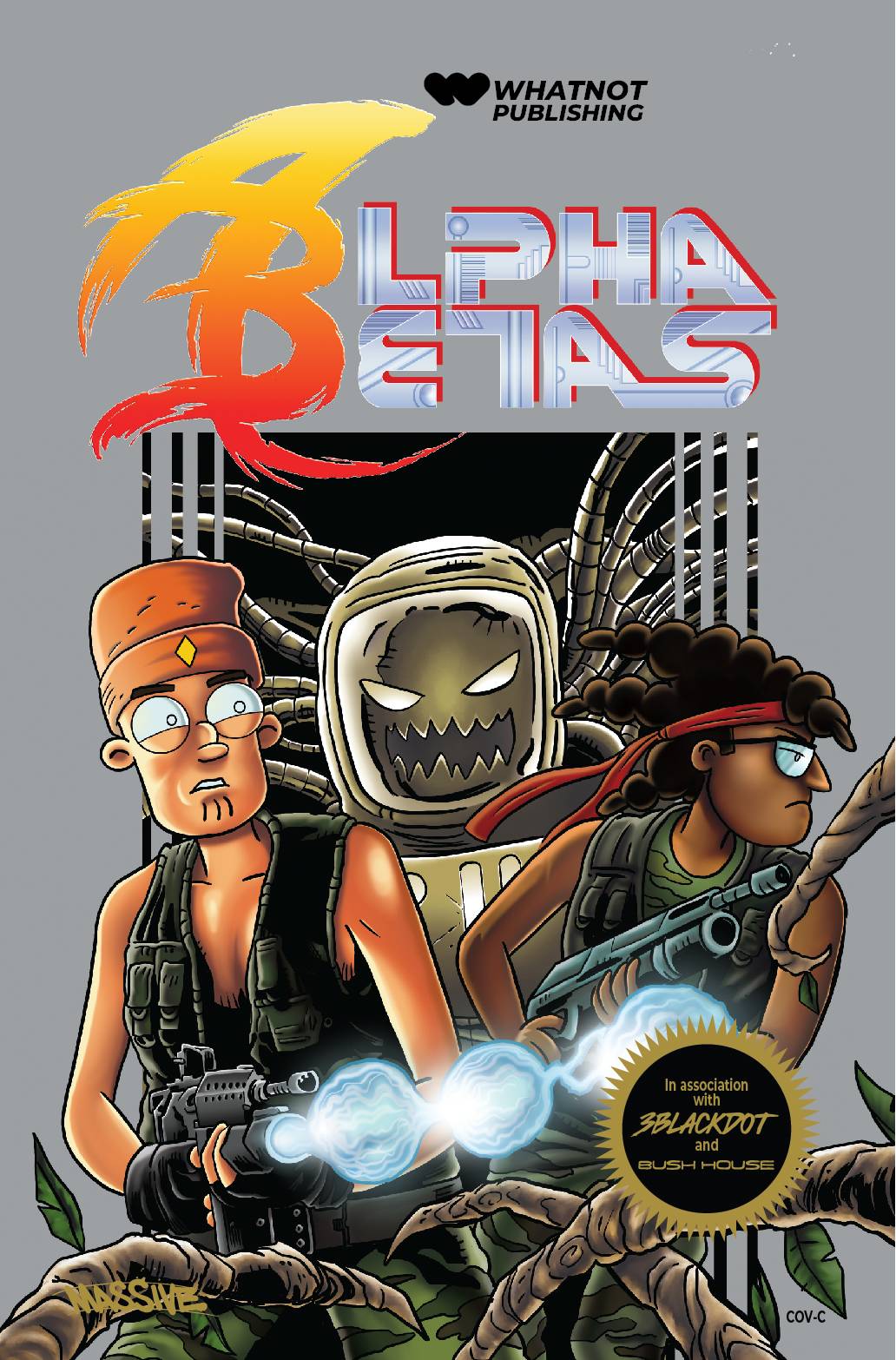 The One Stop Shop Comics & Games Alpha Betas #3 (Of 4) Cvr C Video Game Var (Mr) (12/21/2022) WHATNOT PUBLISHING
