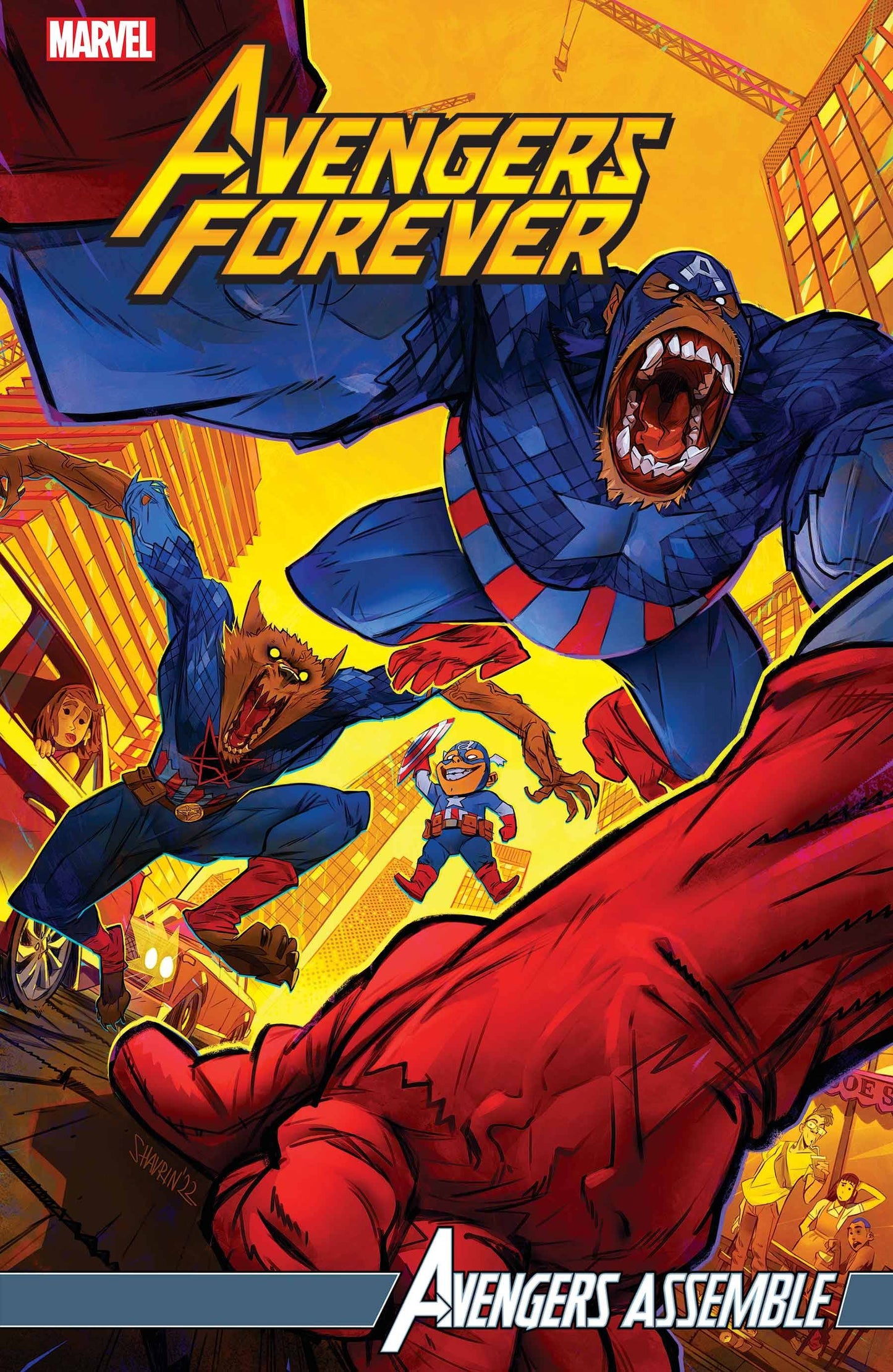Avengers Forever #13 25 Copy Incv Shavrin Var (01/18/2023)