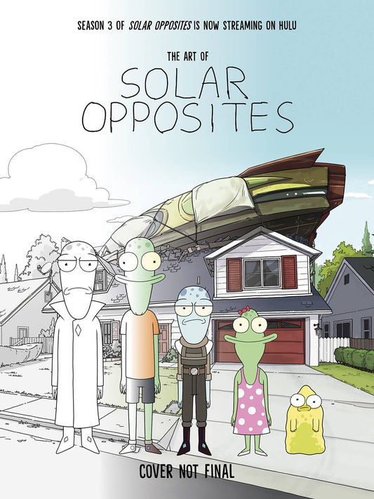 The One Stop Shop Comics & Games Art Of Solar Opposites Hc (C: 0-1-2) (2/22/2023) DARK HORSE COMICS