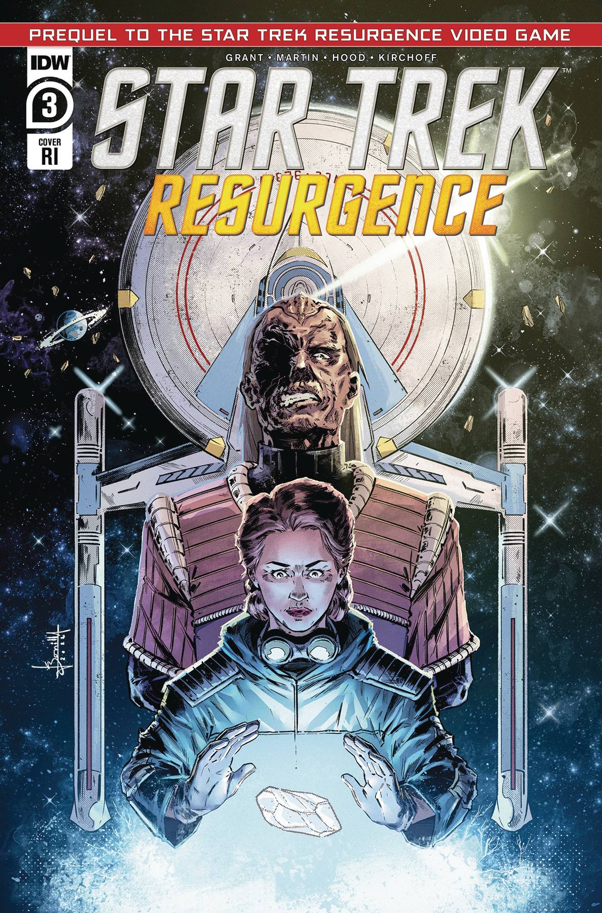 Star Trek Resurgence #3 Cvr C 10 Copy Incv Bonilla (01/18/2023)