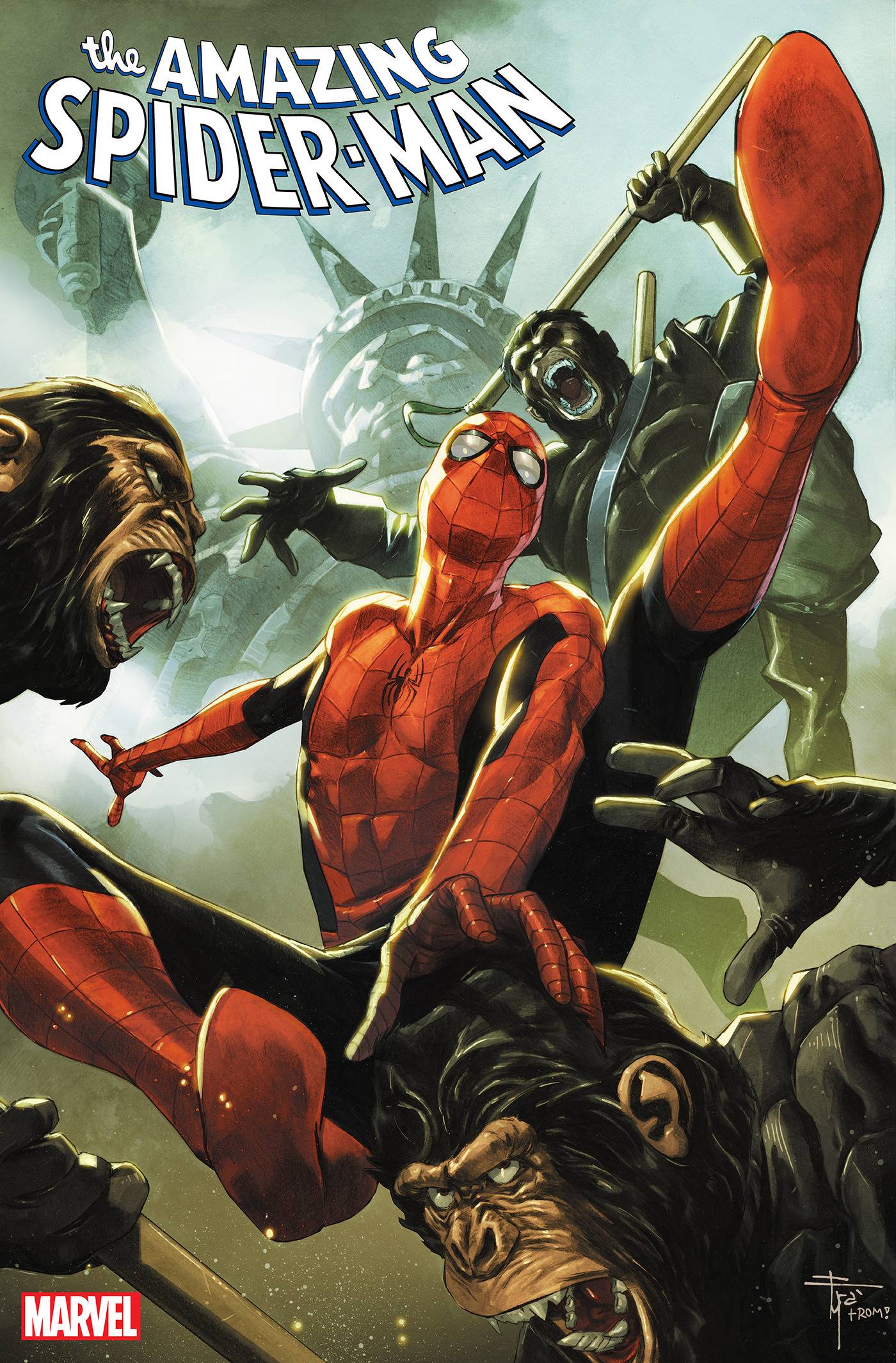 Amazing Spider-Man #19 Planet Of The Apes Var (02/08/2023)
