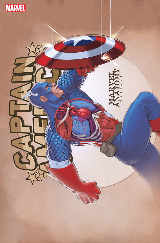Captain America Sentinel Of Liberty #9 Marvel Anatomy Var (02/01/2023)
