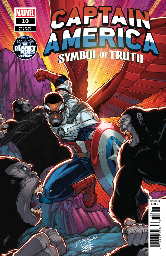 Captain America Symbol Of Truth #10 Ron Lim Planet Of The Ap (02/08/2023)