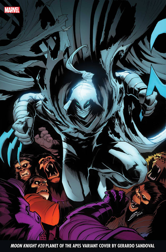 Moon Knight #20 Sandoval Planet Of The Apes Var (02/01/2023)