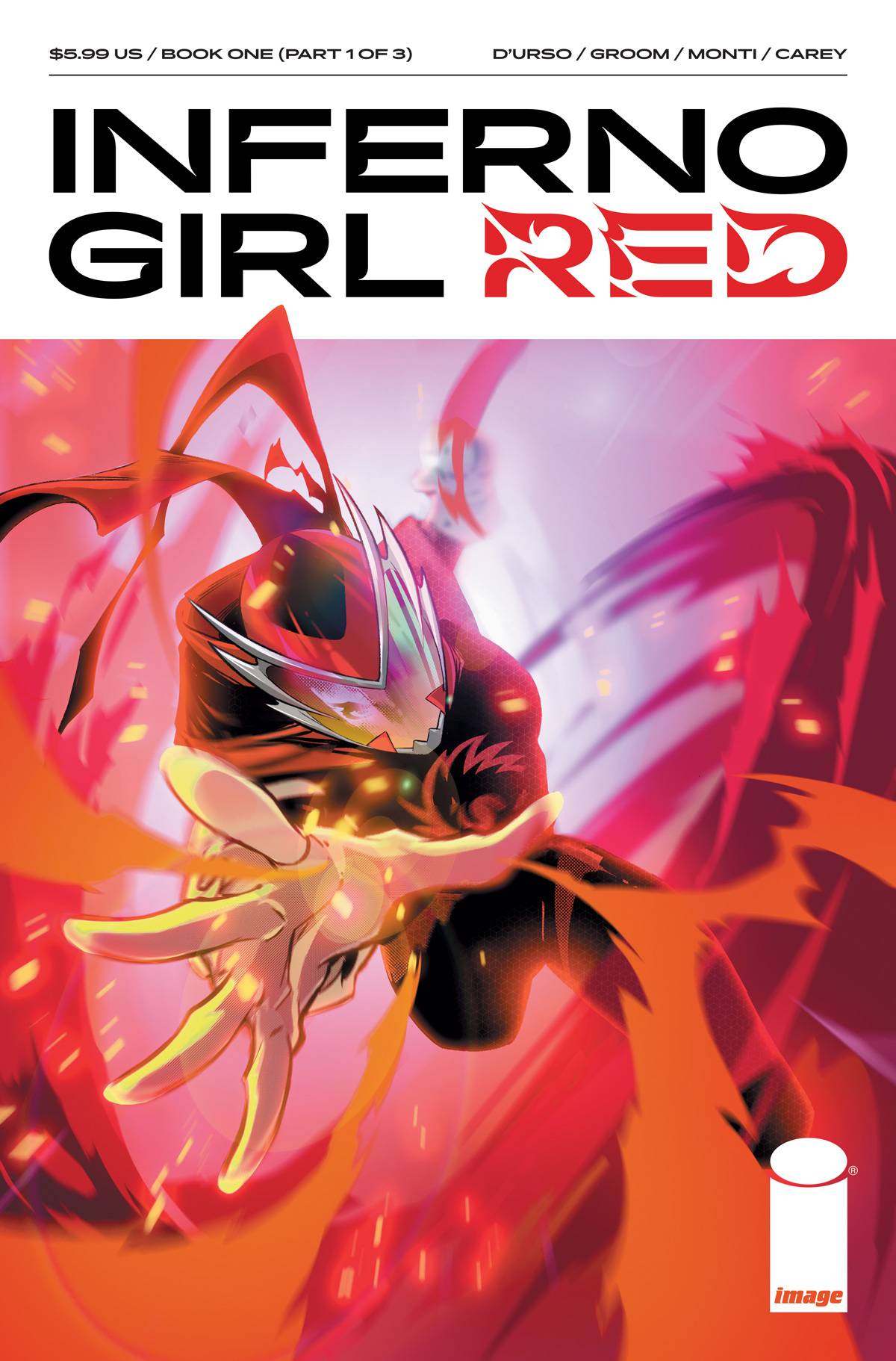 Inferno Girl Red Book One #1 (Of 3) Cvr B Manna (01/25/2023)
