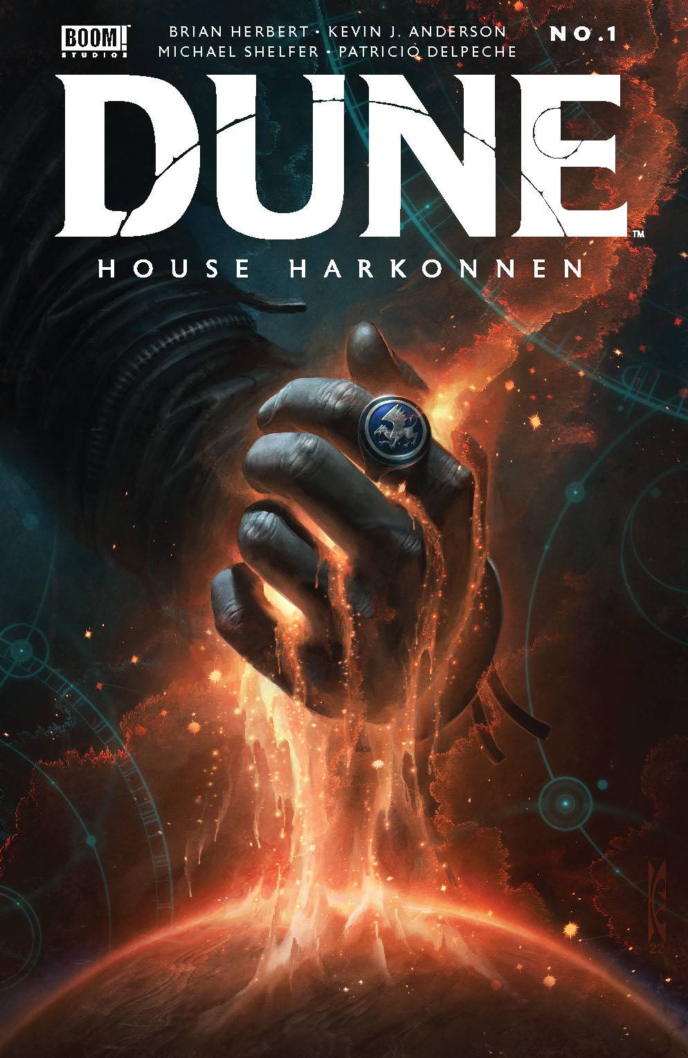 Dune House Harkonnen #1 (Of 12) Cvr A Swanland (Mr) (01/18/2023)