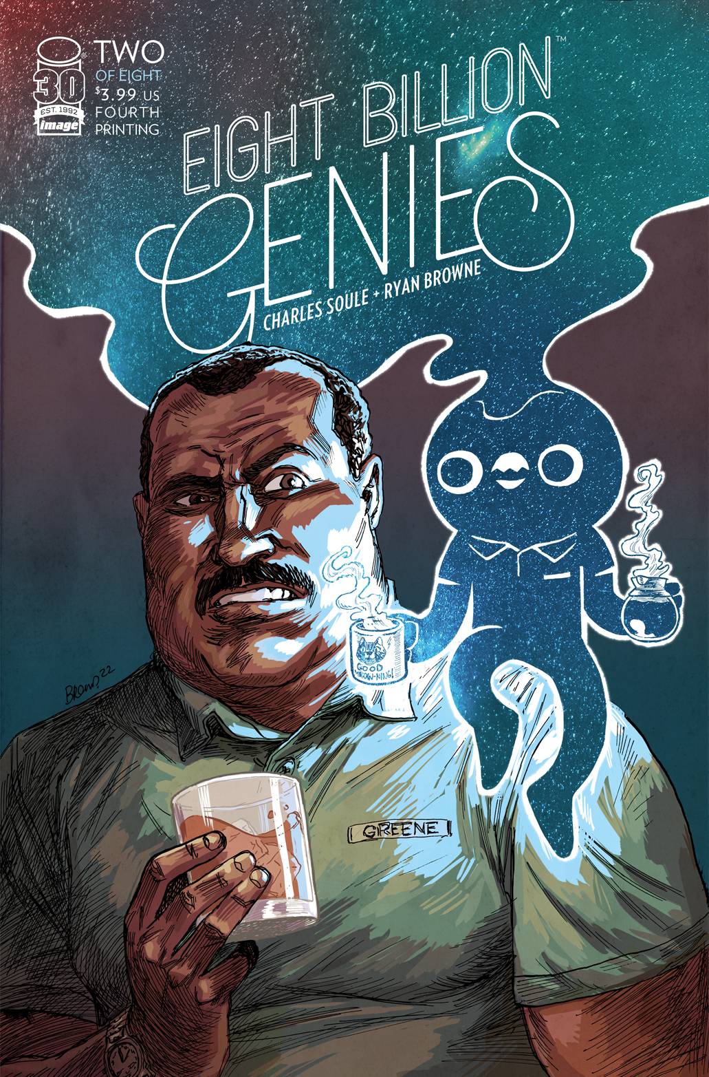 The One Stop Shop Comics & Games Eight Billion Genies #2 (Of 8) 4th Printing Variant (Mr) (10/26/2022) IMAGE COMICS