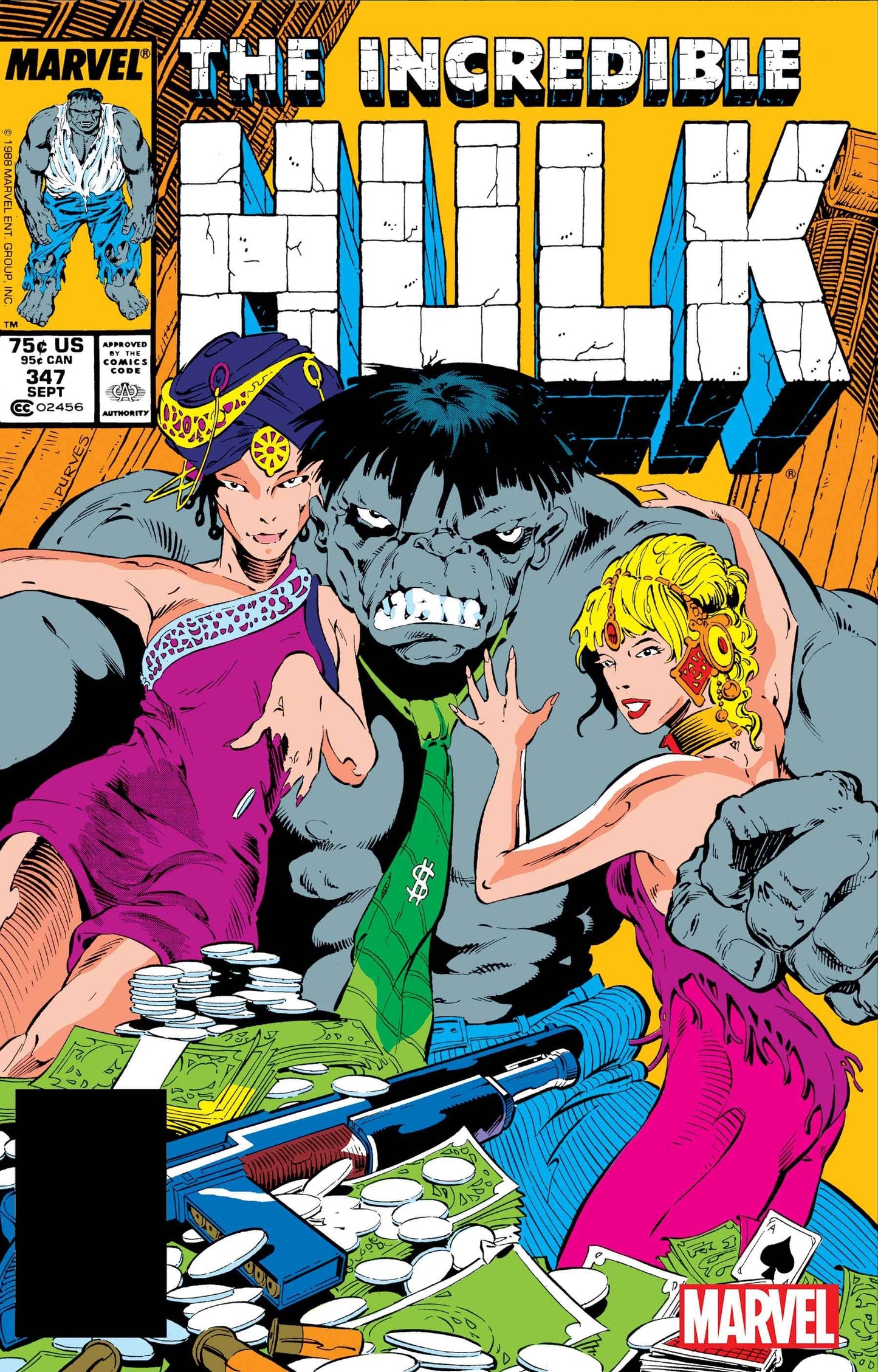 Incredible Hulk #347 Facsimile Edition (01/25/2023)