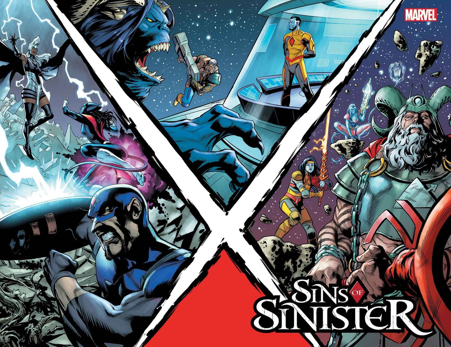 Sins Of Sinister #1 25 Copy Incv Shaw Wraparound Var (01/25/2023)