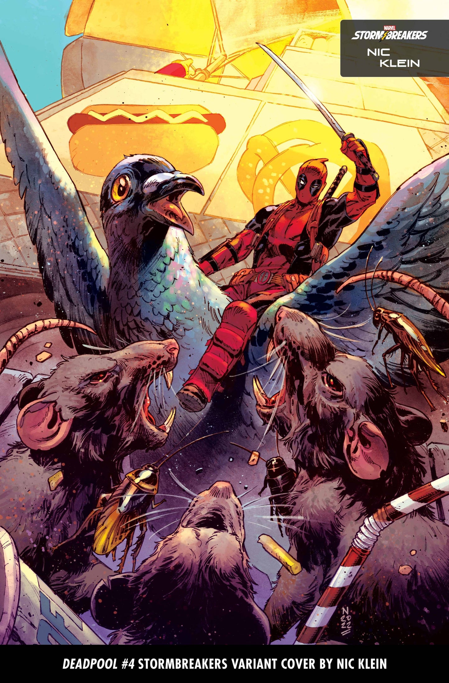 Deadpool #4 Klein Stormbreakers Var (02/22/2023)