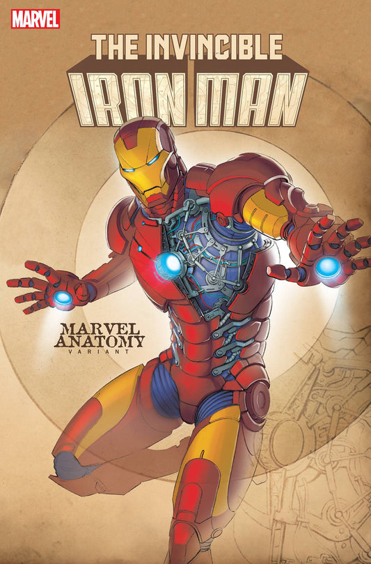 Invincible Iron Man #3 Lobe Marvel Anatomy Var (02/15/2023)