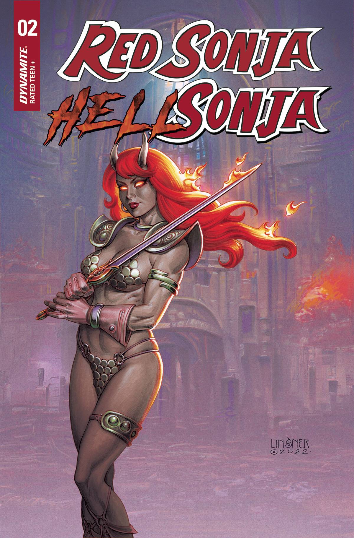 Red Sonja Hell Sonja #2 Cvr C Linsner (01/11/2023)