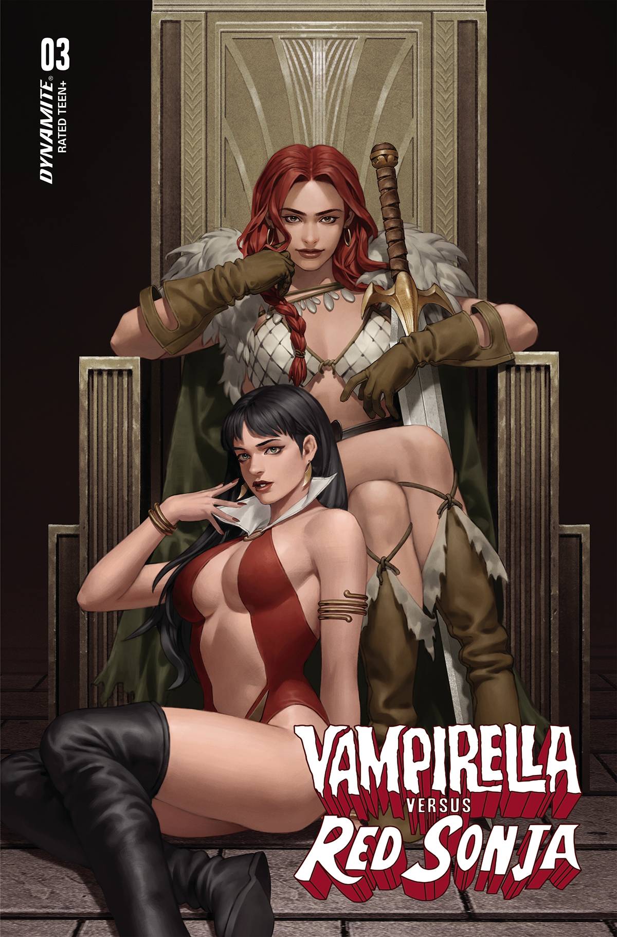 Vampirella Vs Red Sonja #3 Cvr D Yoon (01/04/2023)