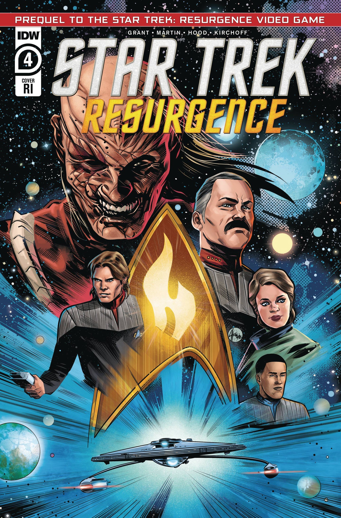 Star Trek Resurgence #4 Cvr C 10 Copy Incv Hernandez (Mr) (02/15/2023)