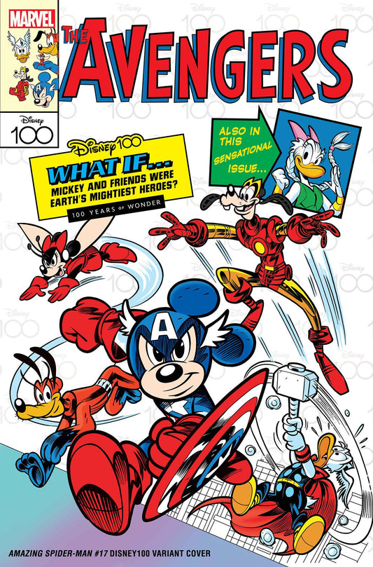 The One Stop Shop Comics & Games Amazing Spider-Man #17 Pastrovicchio Disney100 Var (01/11/2023) MARVEL PRH