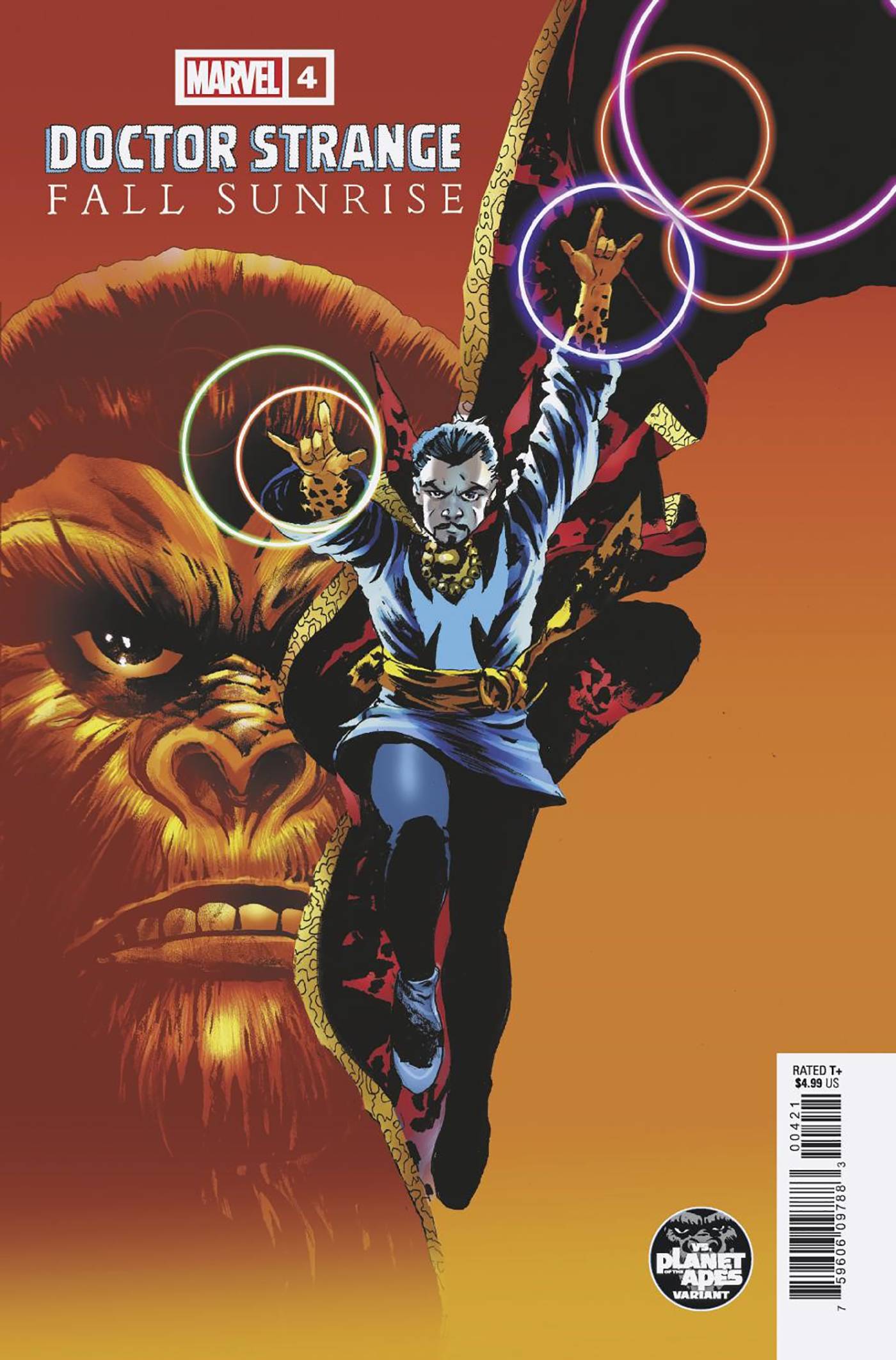 Doctor Strange Fall Sunrise #4 (Of 4) Planet Of Apes Var (02/22/2023)