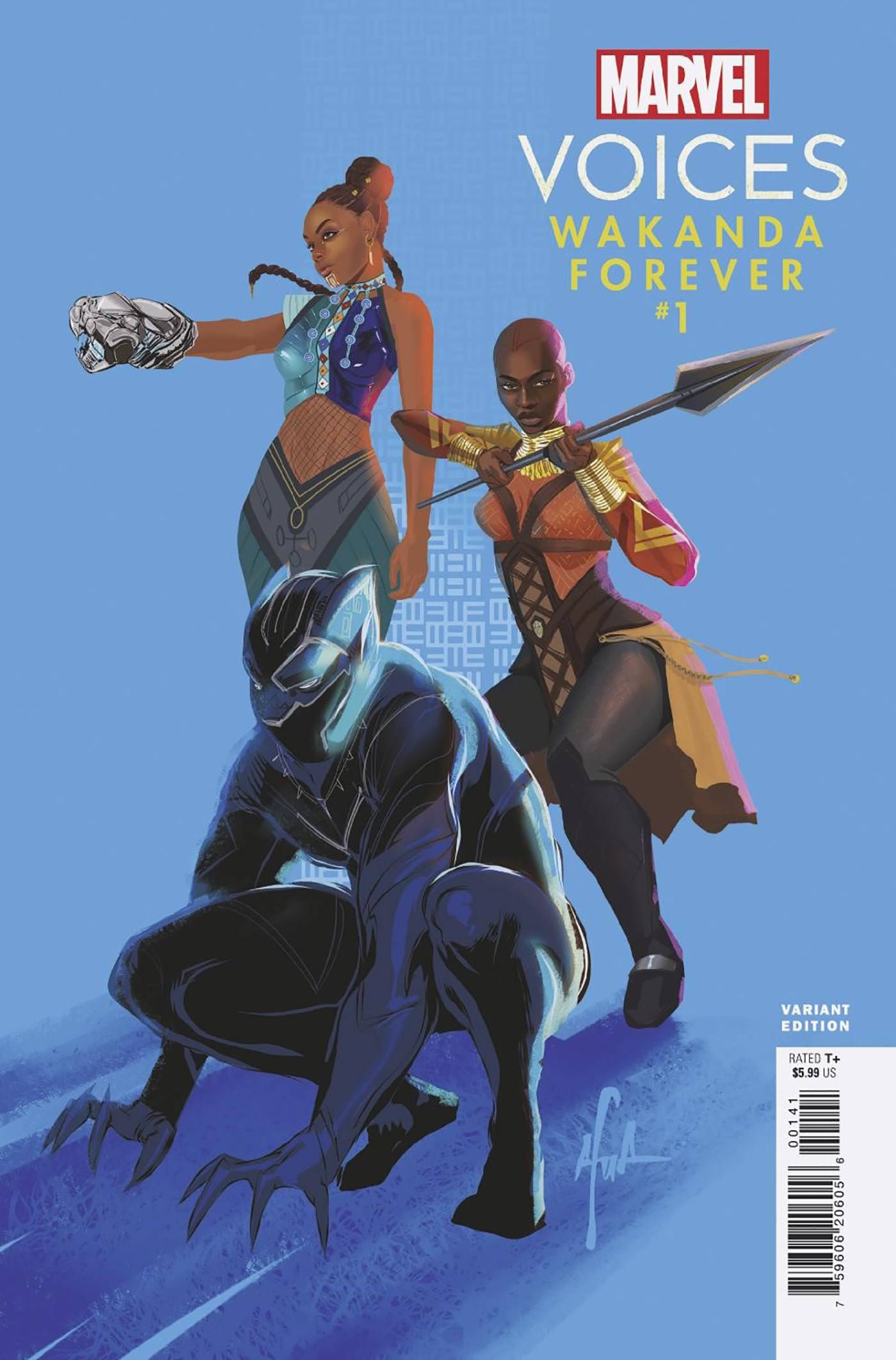 Marvels Voices Wakanda Forever #1 Richardson Var (02/15/2023)