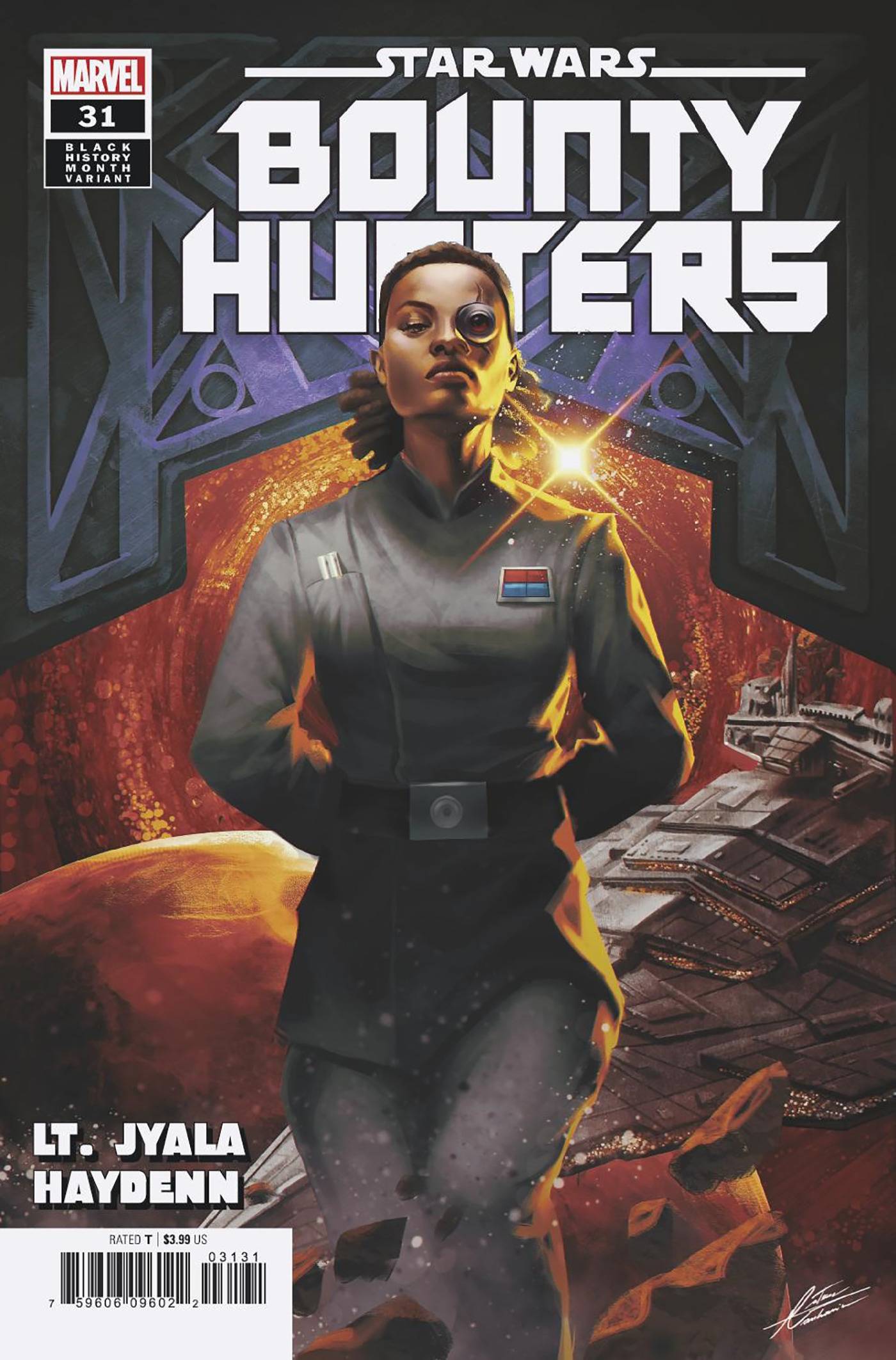 Star Wars Bounty Hunters #31 Manhanini Black History Month Var (02/15/2023)