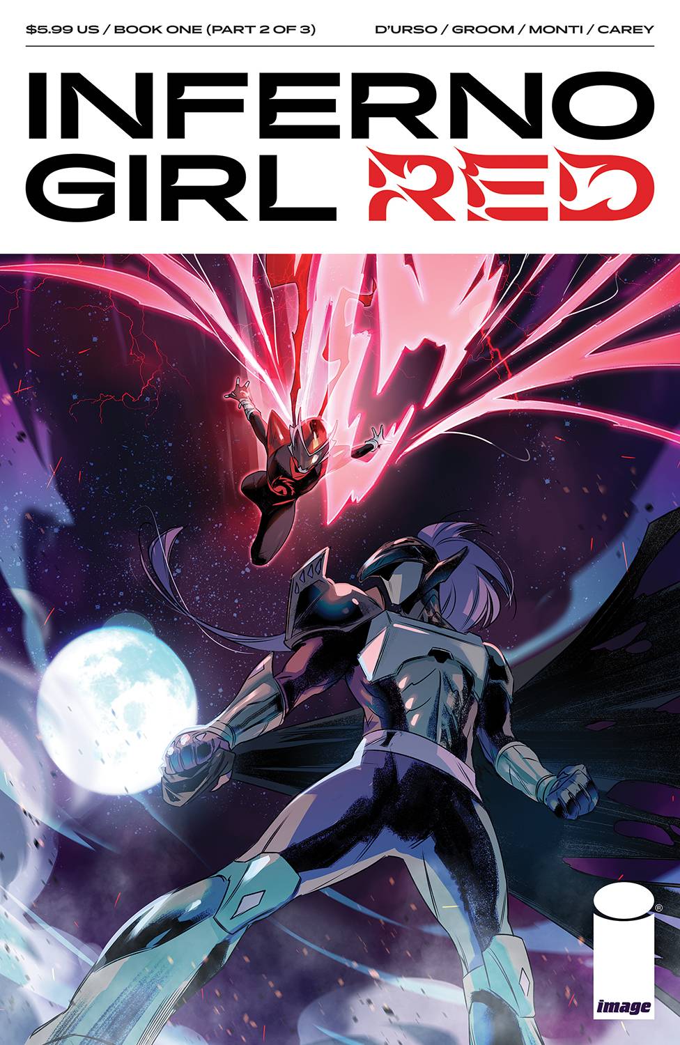 Inferno Girl Red Book One #2 (Of 3) Cvr A Favoccia Mv (02/22/2023)