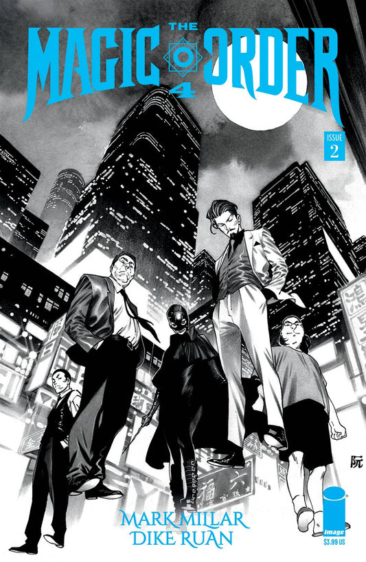 Magic Order 4 #2 (Of 6) Cvr B Ruan B&W (Mr) (02/22/2023)