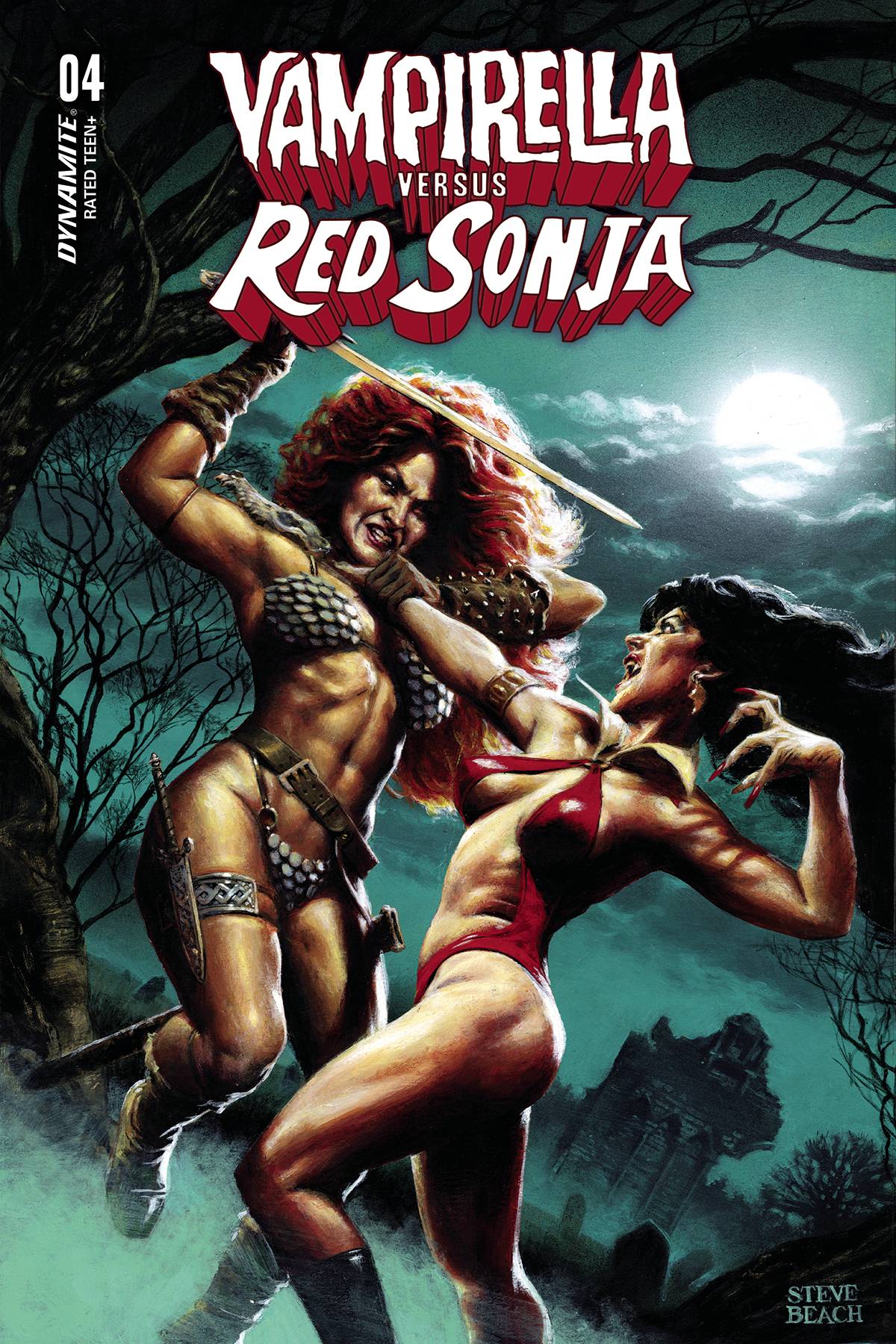 Vampirella Vs Red Sonja #4 Cvr C Beach (02/08/2023)