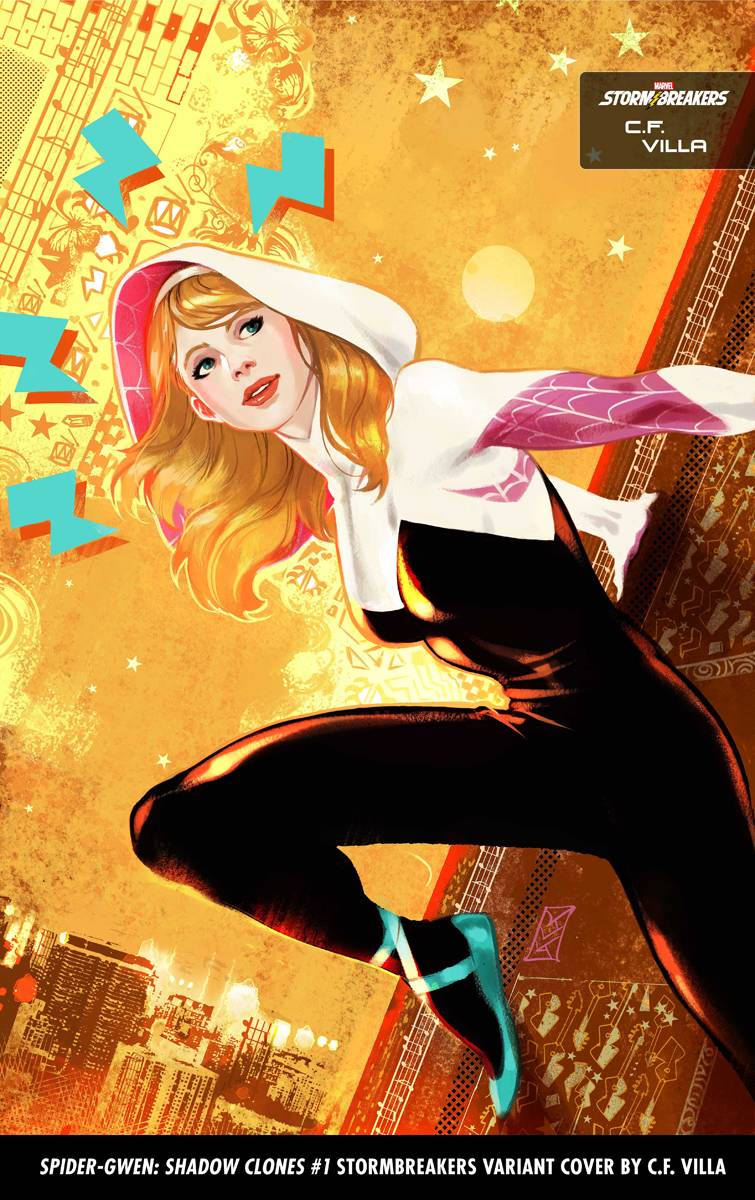 Spider-Gwen Shadow Clones #1 Villa Stormbreaker Var (3/1/2023)