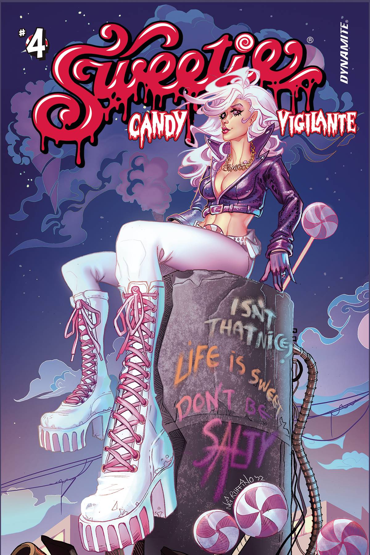 Sweetie Candy Vigilante #4 Cvr D 10 Copy Incv Ruffino Origin (02/08/2023)