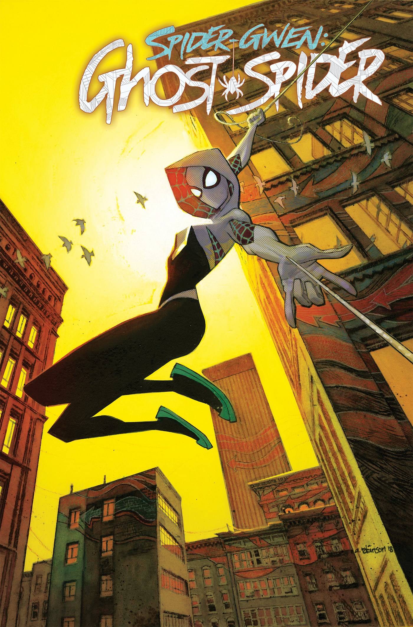 Spider-Gwen Ghost-Spider Omnibus Hc Robinson Dm Cvr (6/21/2023)