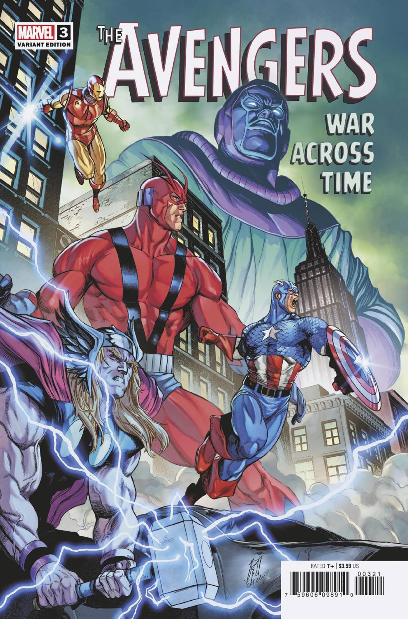Avengers War Across Time #3 Caselli Var (03/15/2023)