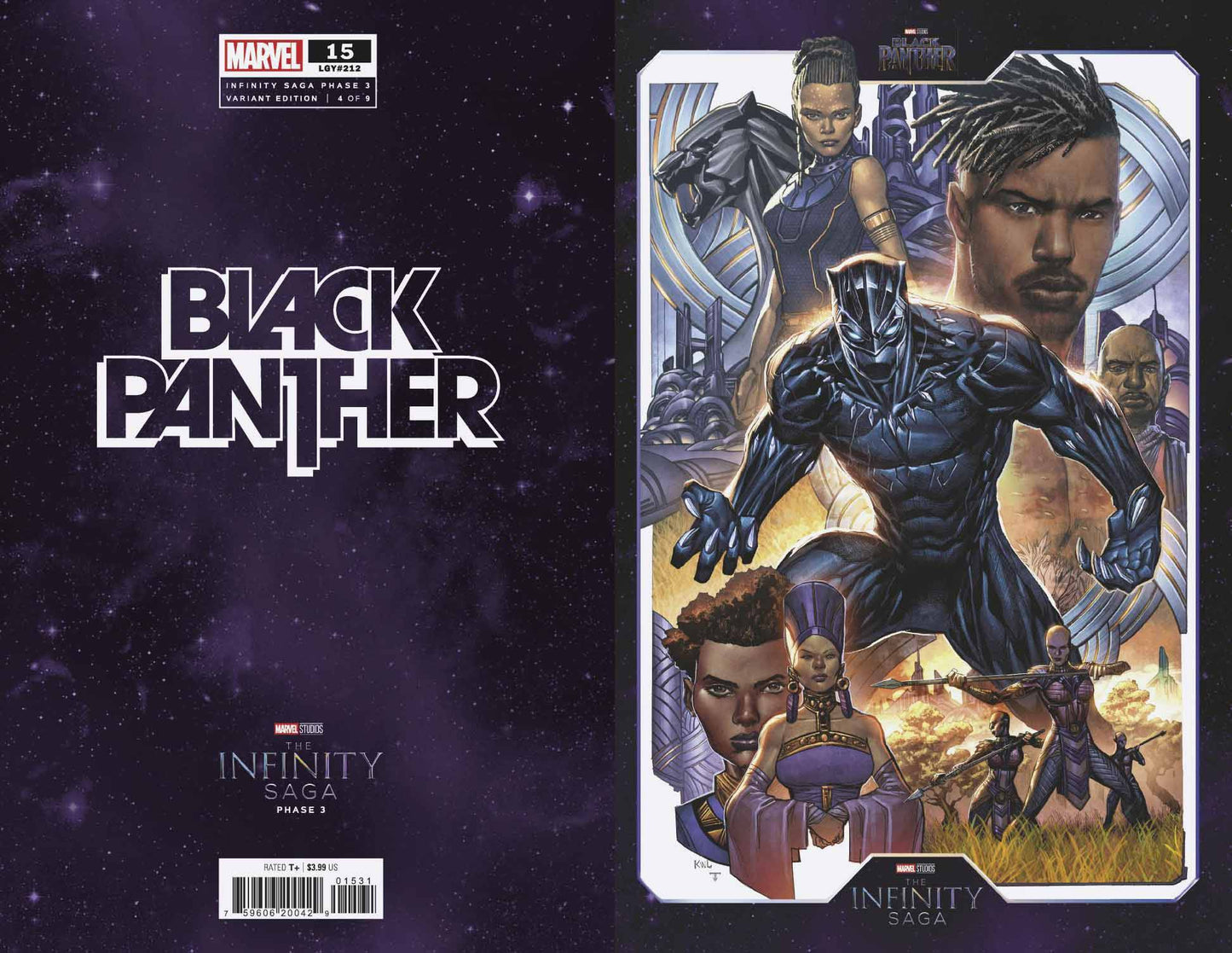 Black Panther #15 Lashley Infinity Saga Phase 3 Var (03/08/2023)