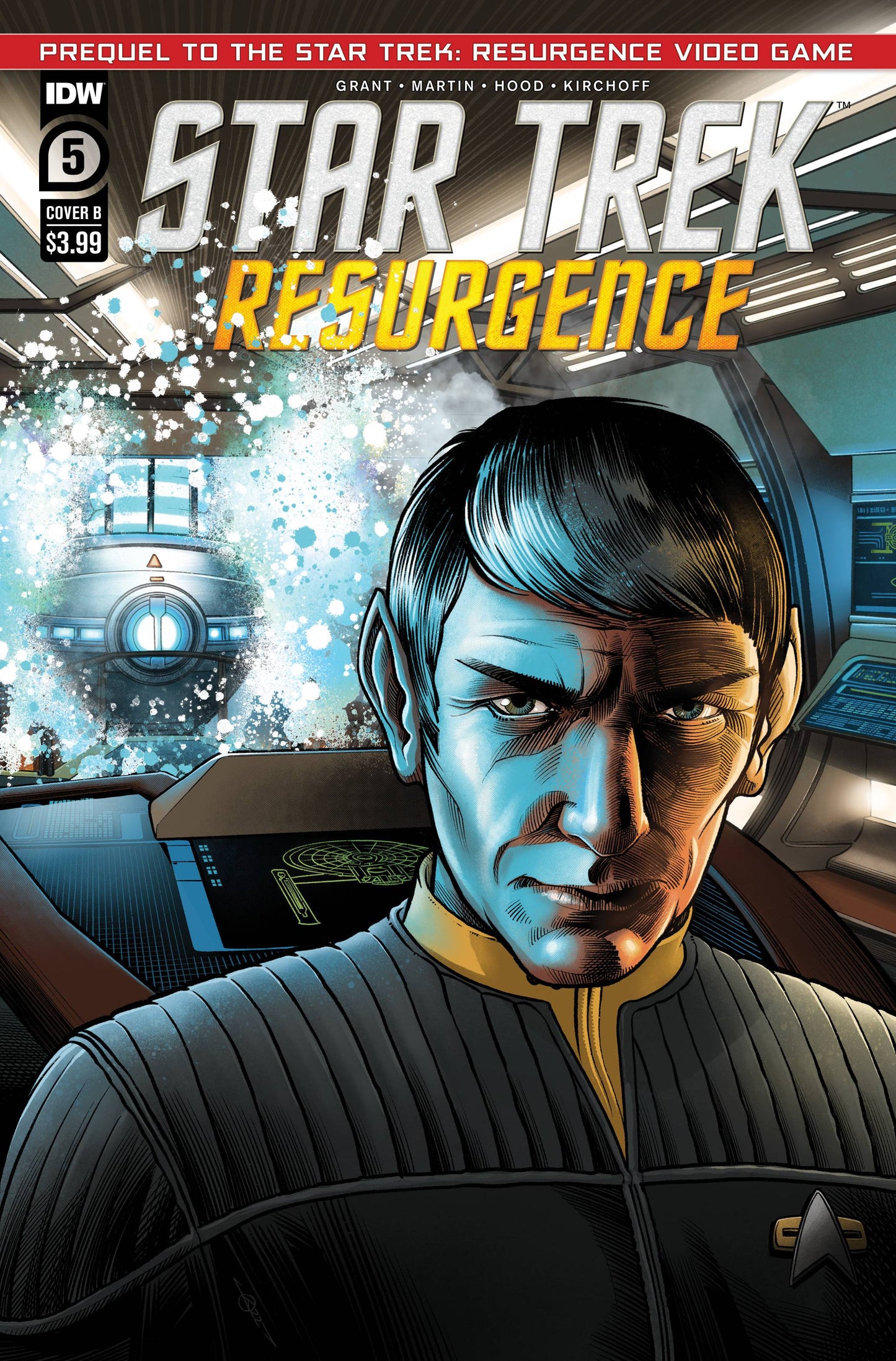Star Trek Resurgence #5 Cvr B Gray (Mr) (03/15/2023)