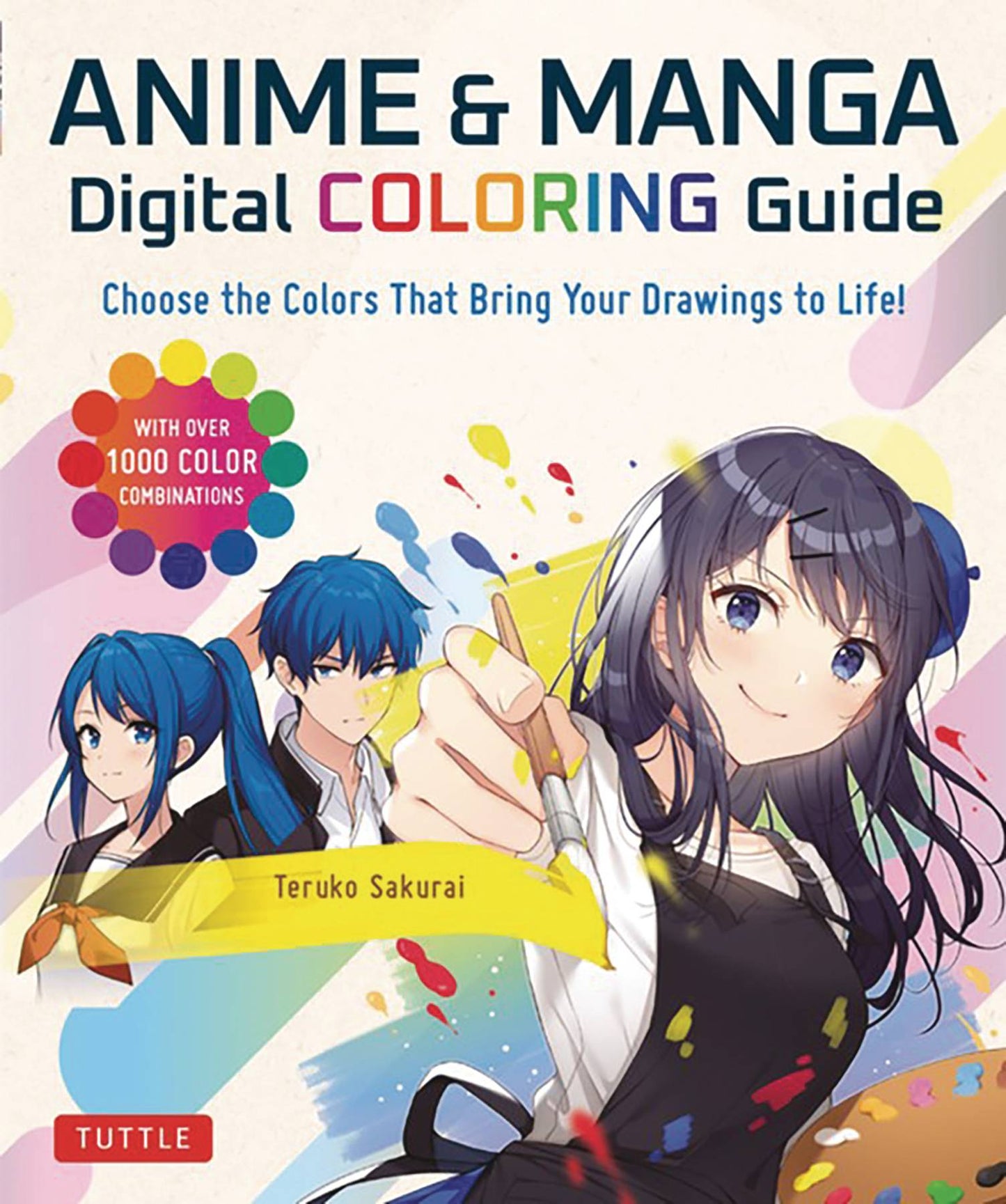 Anime & Manga Digital Coloring Guide Sc (C: 0-1-0) (03/08/2023)
