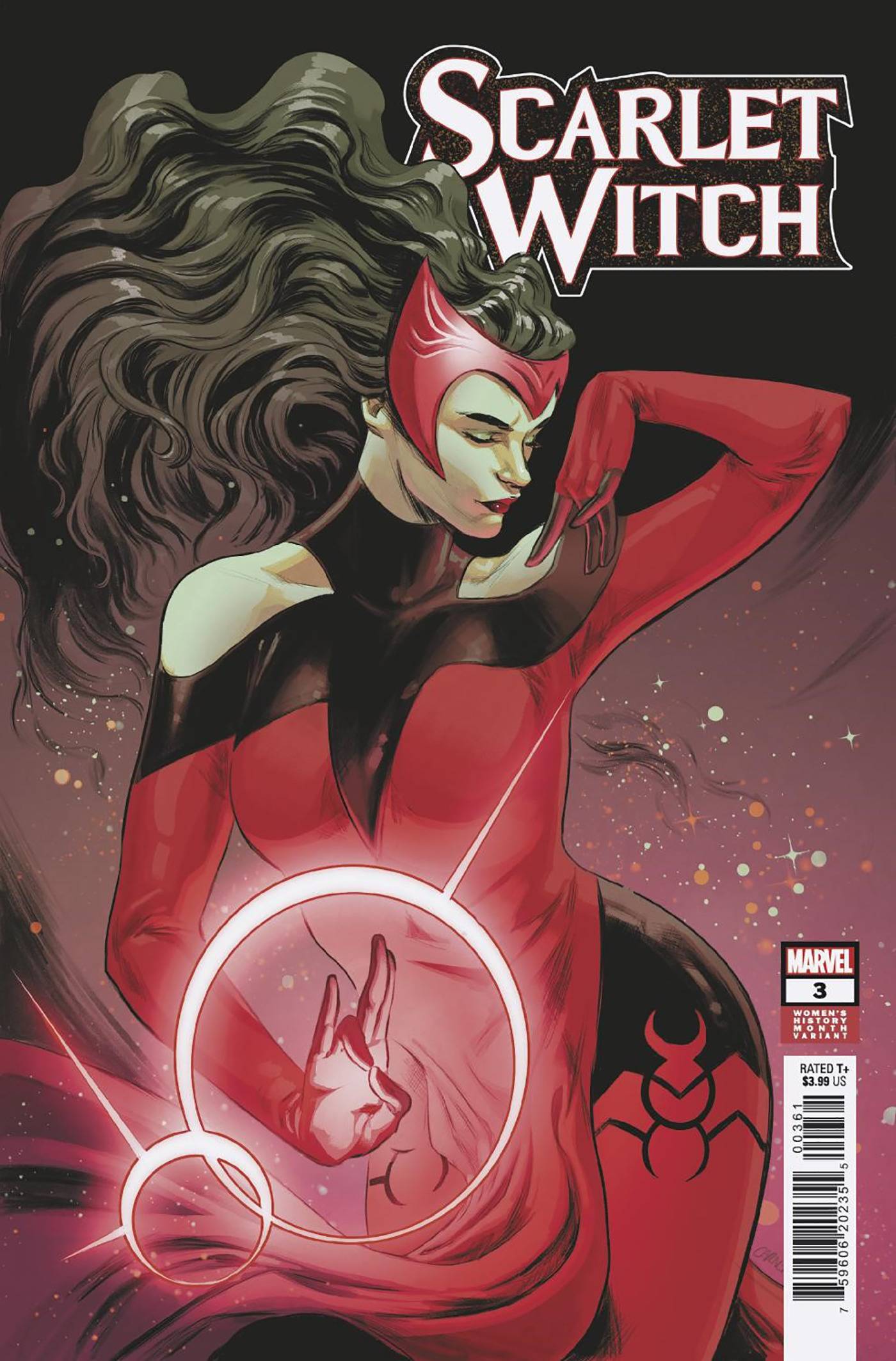 Scarlet Witch #3 Carnero Womens History Month Var (03/08/2023)