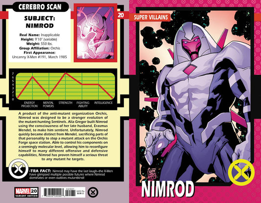 X-Men #20 Camuncoli Trading Card Var (03/08/2023)