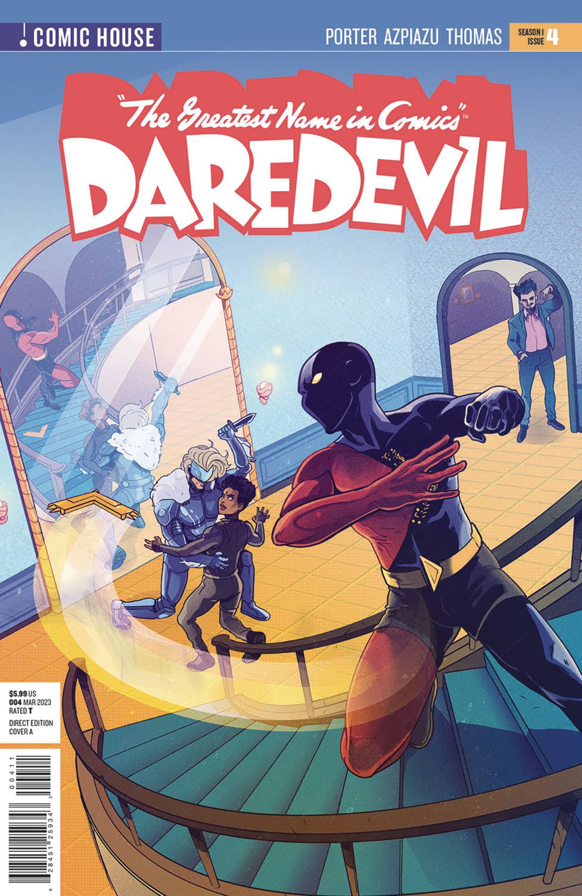 Greatest Name In Comics Daredevil Season 1 #4 Cvr A Tosheff (03/22/2023)
