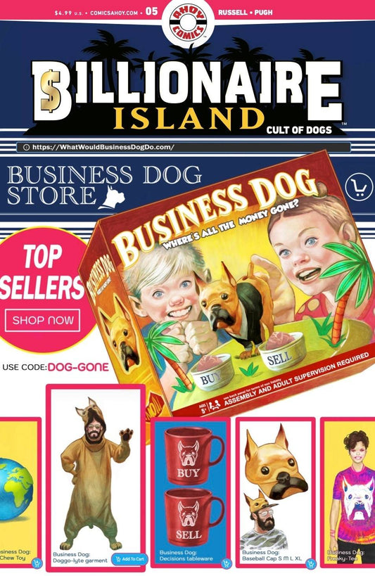 Billionaire Island Cult Of Dogs #5 (Of 6) (Mr) (03/15/2023)