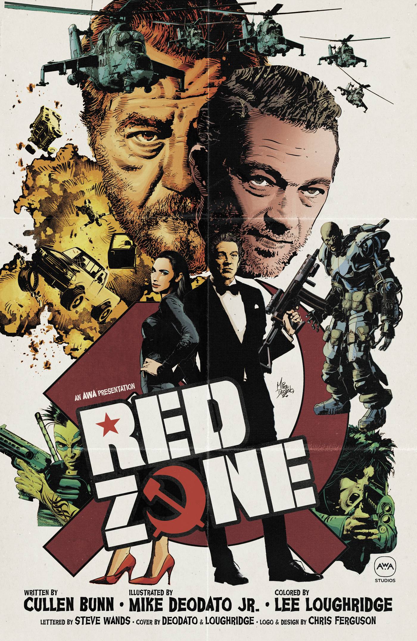 Red Zone #1 (Of 4) Cvr B Deodato Jr (Net) (Mr) (03/01/2023)