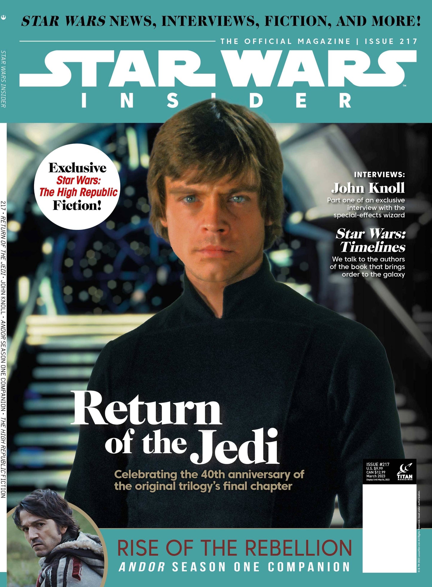 Star Wars Insider #217 Newsstand Ed (03/15/2023)
