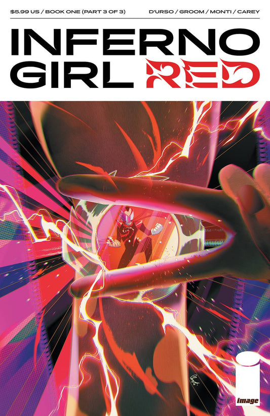 Inferno Girl Red Book One #3 (Of 3) Cvr B Monti Mv (03/22/2023)