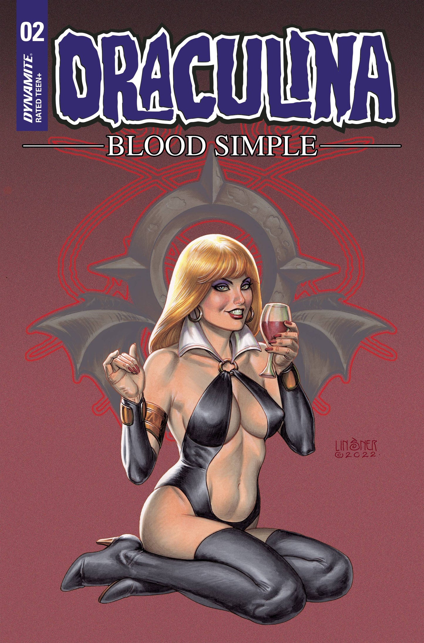 Draculina Blood Simple #2 Cvr B Linsner (03/15/2023)