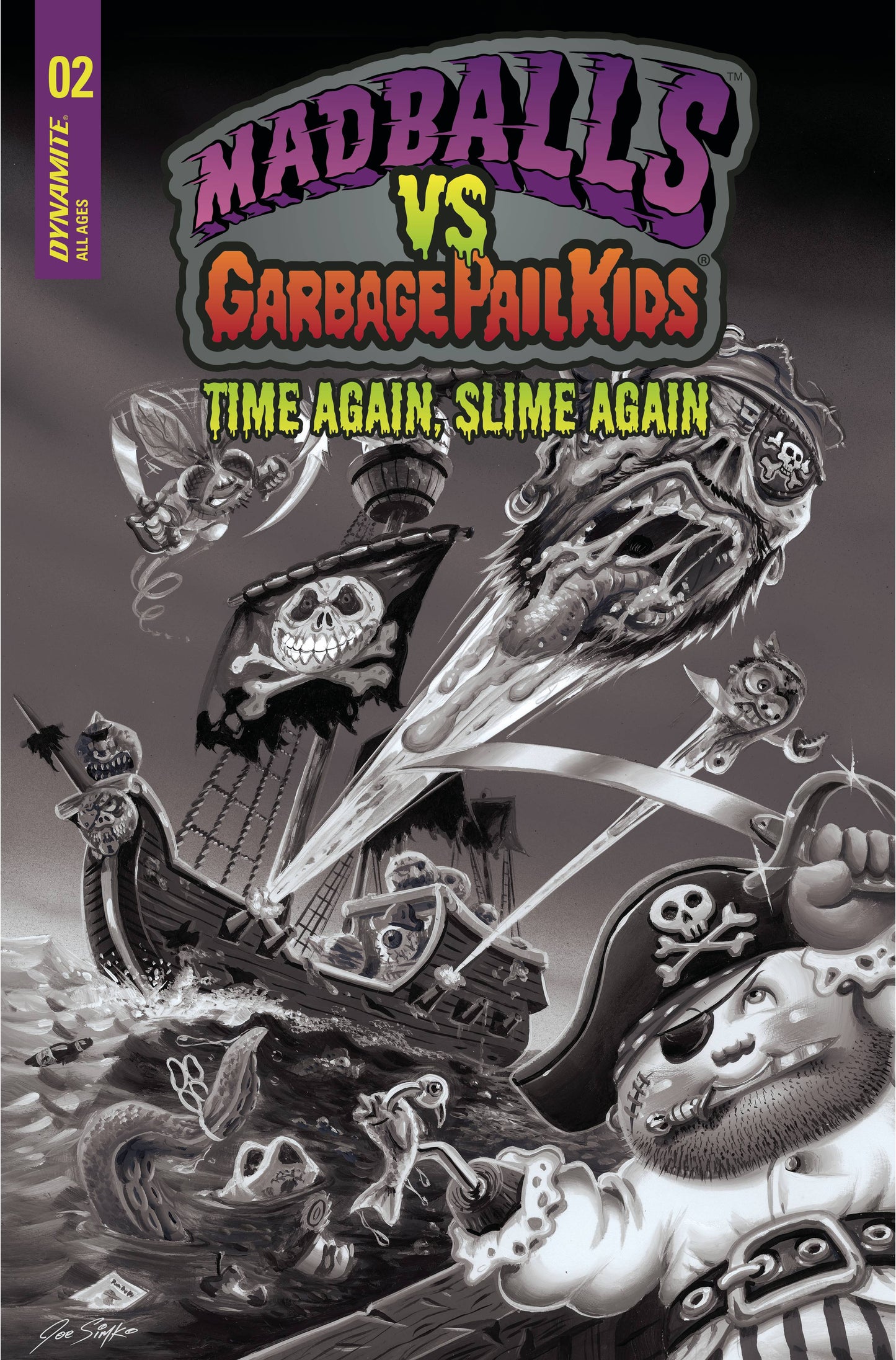 Madballs Vs Garbage Pail Kids Slime Again #2 Cvr F 25 Copy I (03/15/2023)