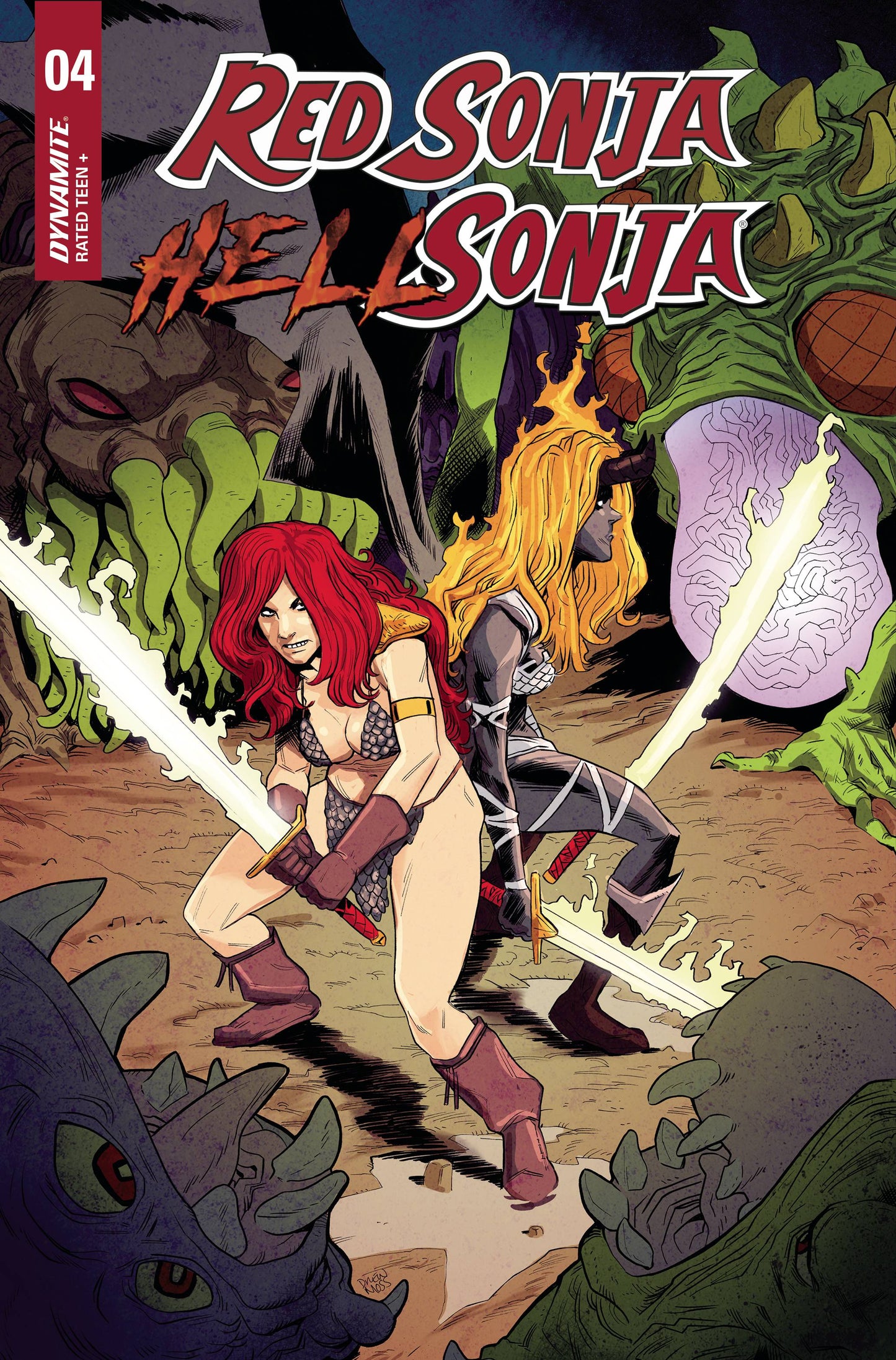 Red Sonja Hell Sonja #4 Cvr B Moss (03/22/2023)