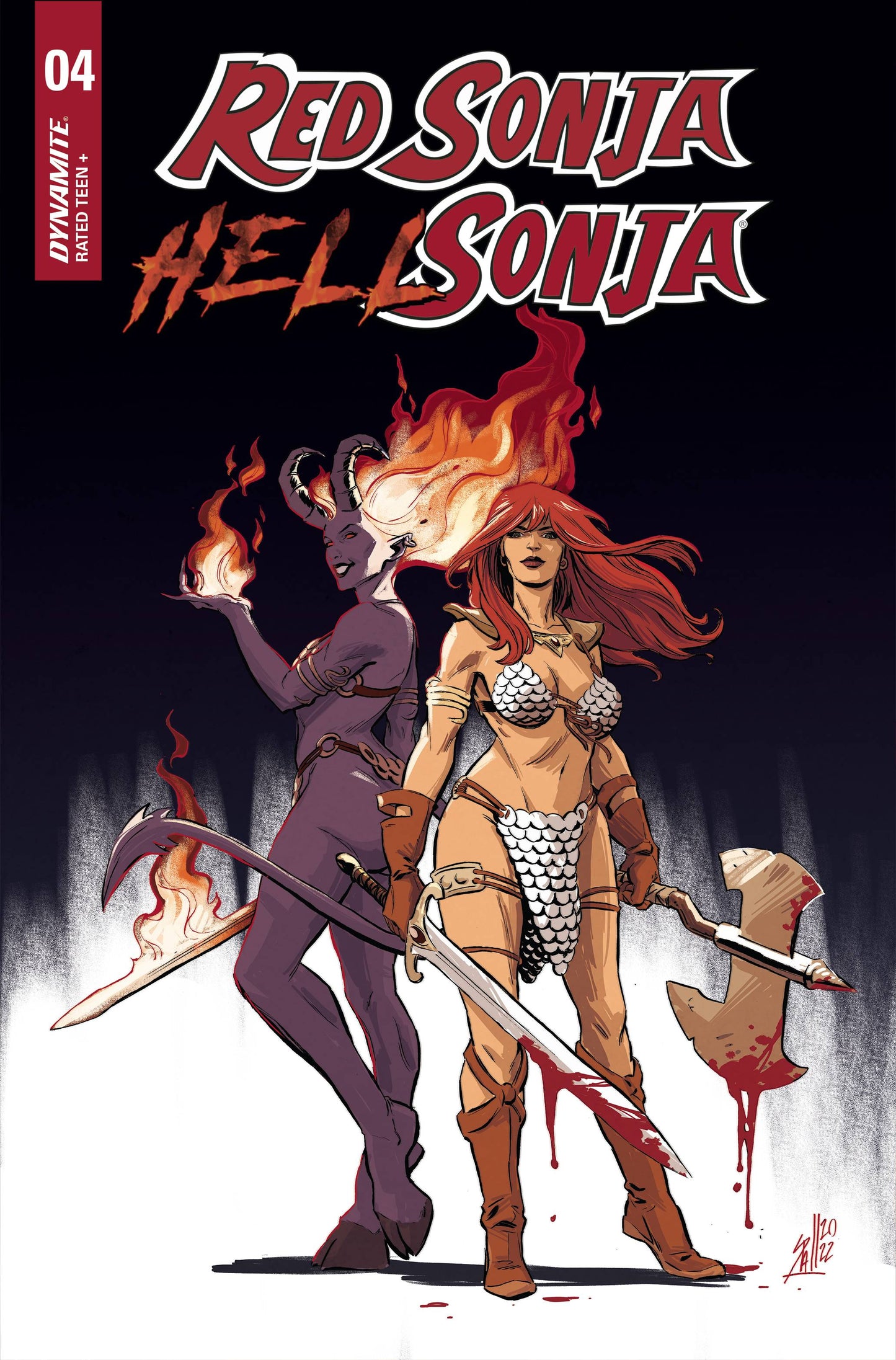 Red Sonja Hell Sonja #4 Cvr C Spalletta (03/22/2023)