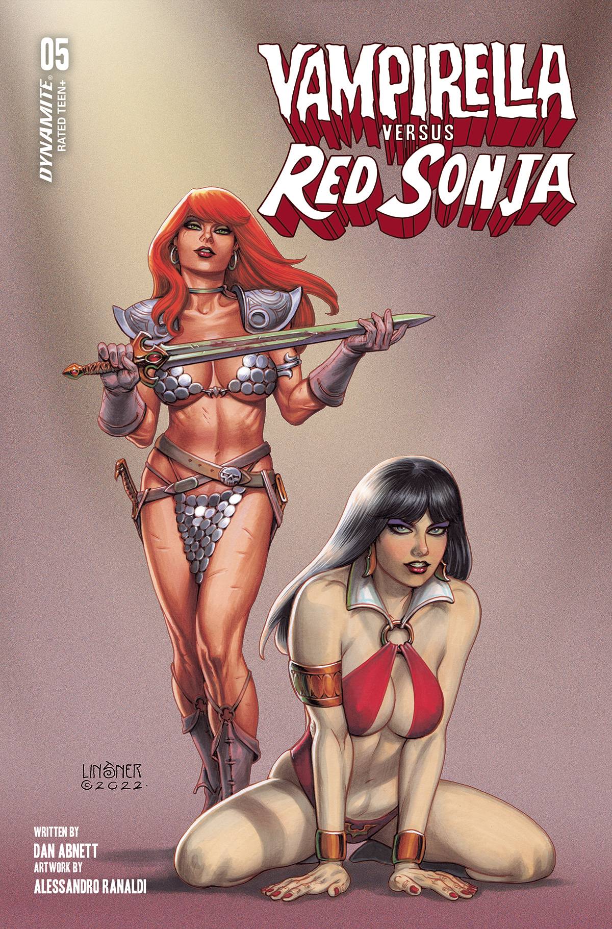 Vampirella Vs Red Sonja #5 Cvr B Linsner (03/08/2023)