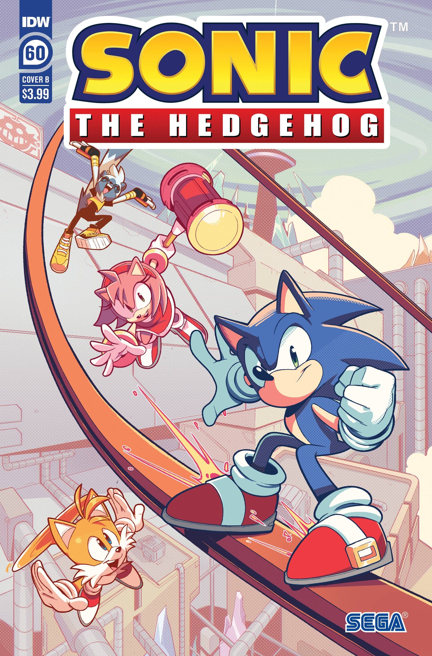 Sonic The Hedgehog #60 Cvr B Curry (05/10/2023)